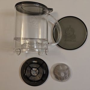 Teavana perfecTea maker black 16 oz